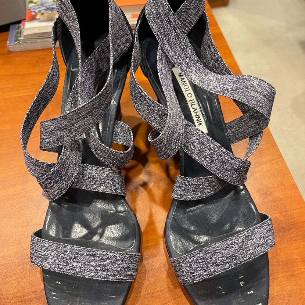 Manolo Blahnik strappy sandals